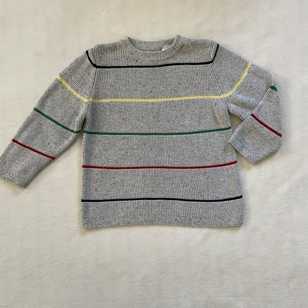 Zara knit boys Striped Sweater 2-3 years